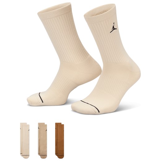 Klasyczne skarpety Jordan Everyday (3 pary) - Wielokolorowe ze sklepu Nike poland w kategorii Skarpetki dziecięce - zdjęcie 170914260