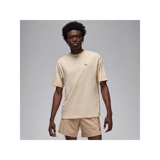 T-shirt męski Jordan Brand - Brązowy ze sklepu Nike poland w kategorii T-shirty męskie - zdjęcie 170914300