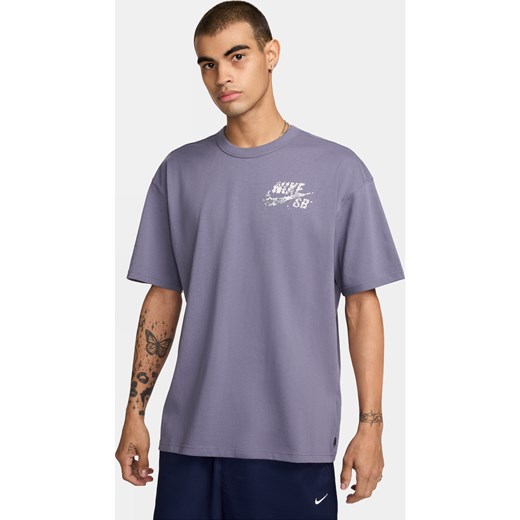 T-shirt Max90 Nike SB Yuto - Szary ze sklepu Nike poland w kategorii T-shirty męskie - zdjęcie 170914304