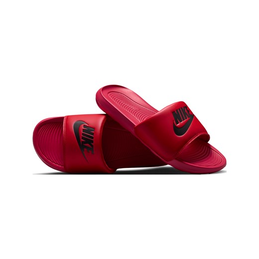 Klapki męskie Nike Victori One - Czerwony ze sklepu Nike poland w kategorii Klapki męskie - zdjęcie 170914481