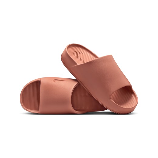 Klapki damskie Nike Calm - Brązowy ze sklepu Nike poland w kategorii Klapki damskie - zdjęcie 170914492