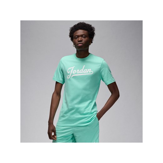 T-shirt męski Jordan Flight MVP - Zieleń ze sklepu Nike poland w kategorii T-shirty męskie - zdjęcie 170914502