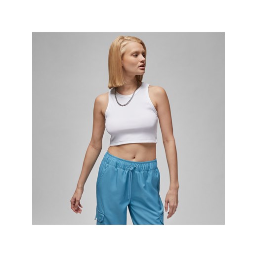 Damska koszulka bez rękawów Jordan - Biel ze sklepu Nike poland w kategorii Bluzki damskie - zdjęcie 170914541