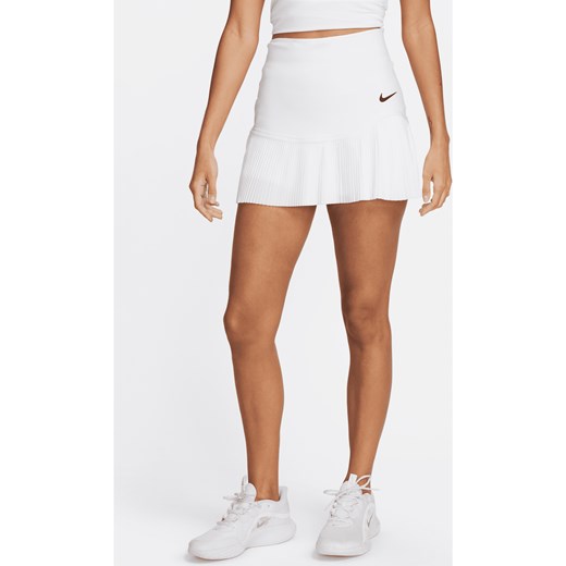 Damska spódnica tenisowa Dri-FIT Nike Advantage - Biel ze sklepu Nike poland w kategorii Spódnice - zdjęcie 170914594