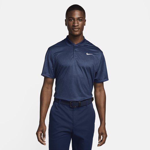 Męska koszulka polo do golfa Dri-FIT Nike Victory+ - Niebieski Nike M Nike poland