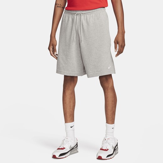 Męskie spodenki z dzianiny Nike Club - Szary Nike XL Nike poland