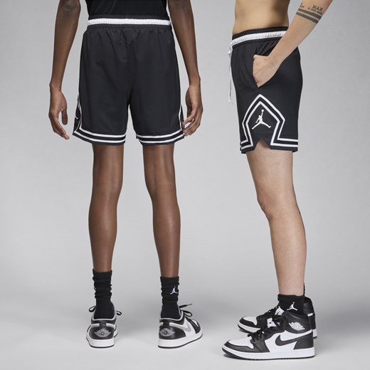 Męskie spodenki z tkaniny z motywem otwartego rombu Dri-FIT Jordan Sport - Czerń Jordan L Nike poland