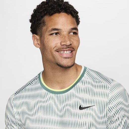 Męska koszulka do tenisa Dri-FIT NikeCourt Advantage - Zieleń Nike XXL Nike poland