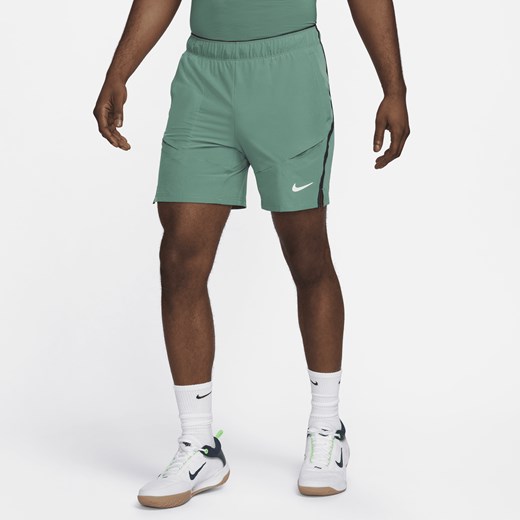 Zielone spodenki męskie Nike sportowe 