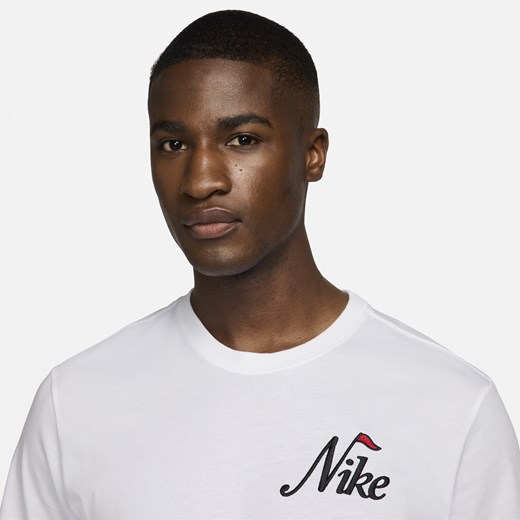 Męski T-shirt do golfa Nike - Biel Nike M Nike poland