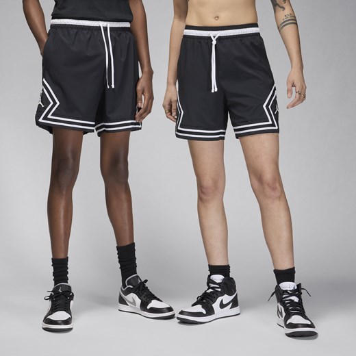 Męskie spodenki z tkaniny z motywem otwartego rombu Dri-FIT Jordan Sport - Czerń Jordan XXL Nike poland