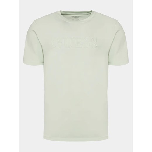 Guess T-Shirt Alphy Z2YI11 J1314 Zielony Regular Fit Guess S MODIVO