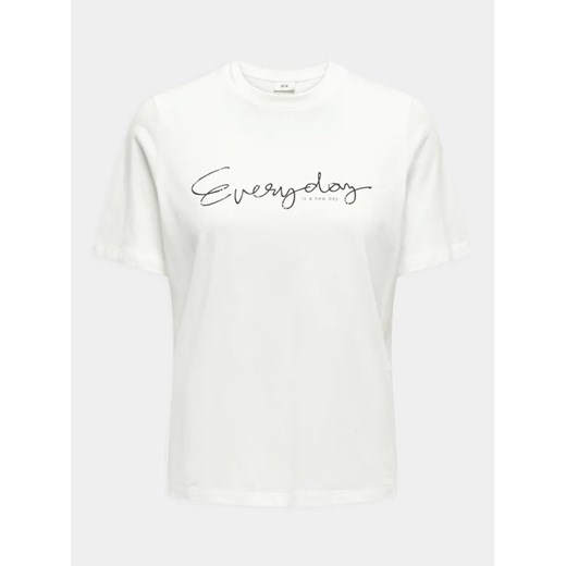 JDY T-Shirt Molly 15311675 Biały Regular Fit Jdy M MODIVO