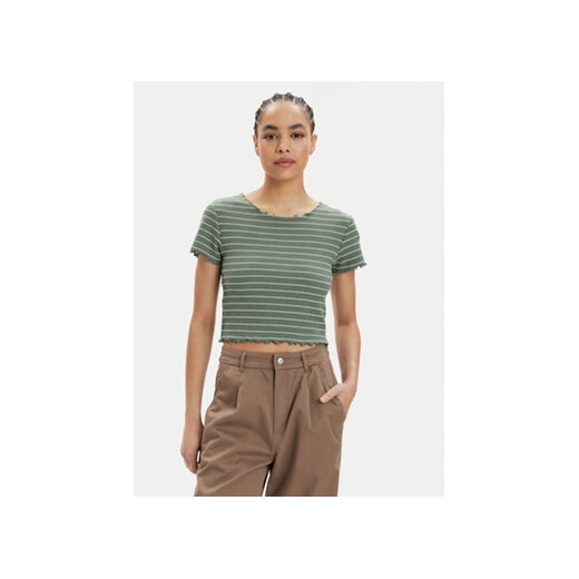 ONLY T-Shirt Anits 15253651 Zielony Regular Fit ze sklepu MODIVO w kategorii Bluzki damskie - zdjęcie 170918143