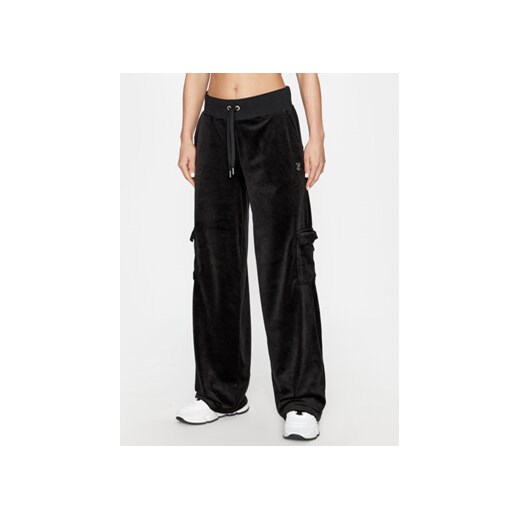 Juicy Couture Spodnie dresowe Audree JCWBJ23334 Czarny Loose Fit ze sklepu MODIVO w kategorii Spodnie damskie - zdjęcie 170918200