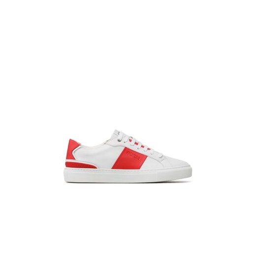 Guess Sneakersy Todi Low FM5TOL ELE12 Biały ze sklepu MODIVO w kategorii Trampki męskie - zdjęcie 170918240