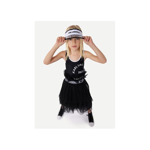 Karl Lagerfeld Kids Strój kąpielowy Z30060 D Czarny 16Y MODIVO