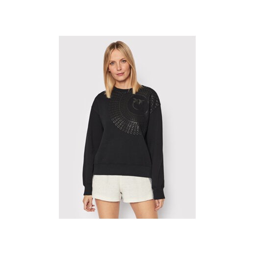 Pinko Bluza Abetone 1 1G17BB Y7SG Czarny Relaxed Fit Pinko M MODIVO