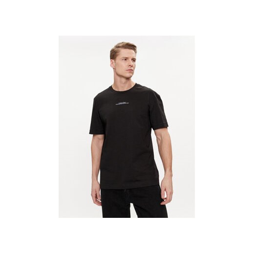 Calvin Klein T-Shirt Linear Back Logo K10K112486 Czarny Regular Fit ze sklepu MODIVO w kategorii T-shirty męskie - zdjęcie 170918463