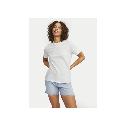 JJXX T-Shirt Isla 12255352 Biały Loose Fit ze sklepu MODIVO w kategorii Bluzki damskie - zdjęcie 170918582