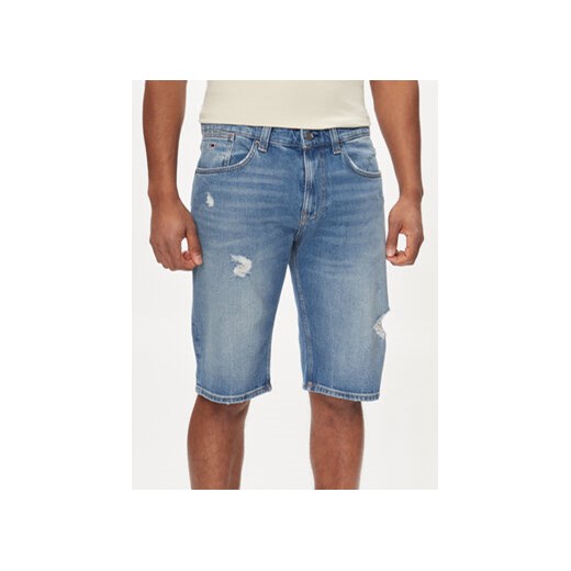 Tommy Jeans Szorty jeansowe Ronnie DM0DM18794 Niebieski Slim Fit ze sklepu MODIVO w kategorii Spodenki męskie - zdjęcie 170918610