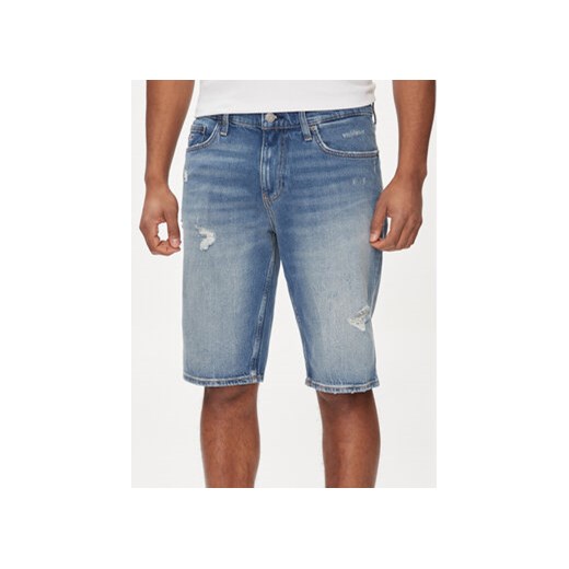 Tommy Jeans Szorty jeansowe Ryan DM0DM19453 Niebieski Slim Fit ze sklepu MODIVO w kategorii Spodenki męskie - zdjęcie 170918672