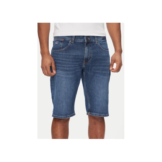 Tommy Jeans Szorty jeansowe Ronnie DM0DM18791 Niebieski Slim Fit ze sklepu MODIVO w kategorii Spodenki męskie - zdjęcie 170918783