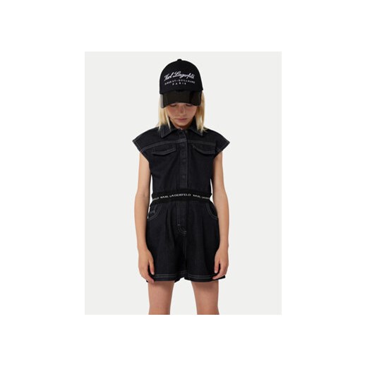 Karl Lagerfeld Kids Kombinezon Z30101 D Granatowy Regular Fit ze sklepu MODIVO w kategorii Kombinezony dziewczęce - zdjęcie 170919092