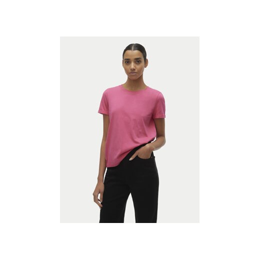 Vero Moda T-Shirt Paula 10243889 Różowy Regular Fit ze sklepu MODIVO w kategorii Bluzki damskie - zdjęcie 170919161