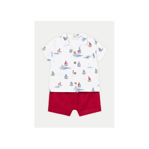 Mayoral Komplet t-shirt i spodenki 1222 Kolorowy Regular Fit ze sklepu MODIVO w kategorii Komplety niemowlęce - zdjęcie 170919221