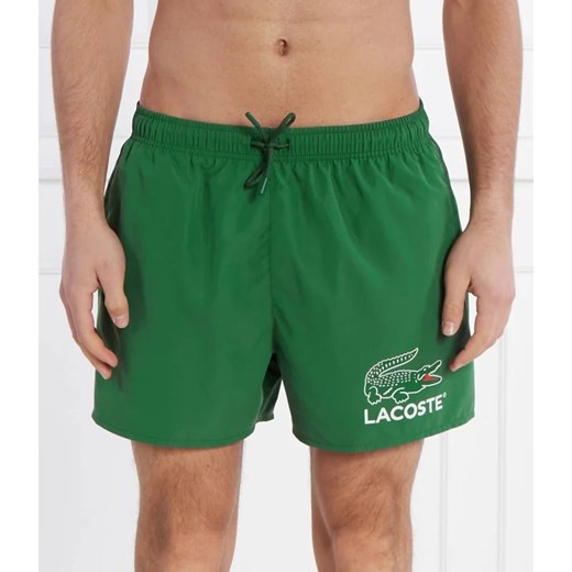 Lacoste kąpielówki zielone 