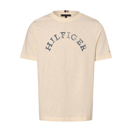 Tommy Hilfiger Koszulka męska Mężczyźni Bawełna écru nadruk ze sklepu vangraaf w kategorii T-shirty męskie - zdjęcie 170921040
