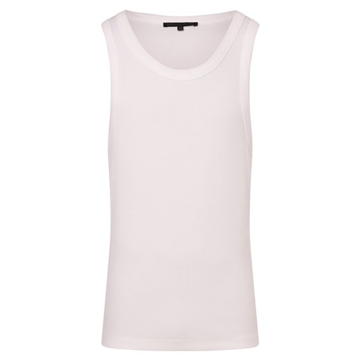 Drykorn Męski podkoszulek - Nathan Mężczyźni Bawełna biały jednolity ze sklepu vangraaf w kategorii T-shirty męskie - zdjęcie 170921061
