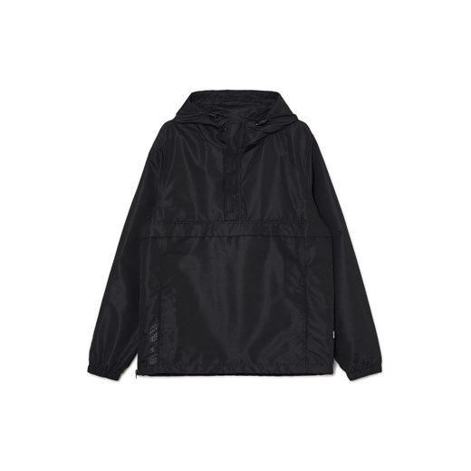 Cropp - Czarna kurtka typu anorak - czarny ze sklepu Cropp w kategorii Kurtki męskie - zdjęcie 170921841