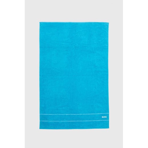 BOSS ręcznik Plain River Blue 100 x 150 cm ze sklepu ANSWEAR.com w kategorii Ręczniki - zdjęcie 170923841