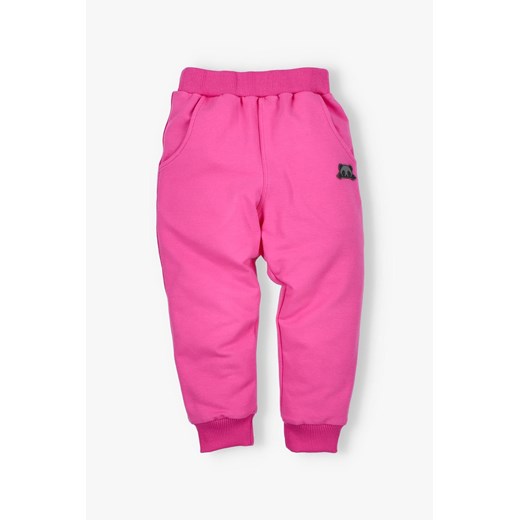 Spodnie dziewczęce Pandamello różowe 