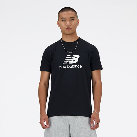 Koszulka męska New Balance MT41905BK – czarna ze sklepu New Balance Poland w kategorii T-shirty męskie - zdjęcie 170926203