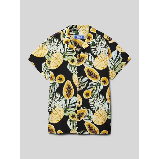 Koszula ze wzorem na całej powierzchni model ‘JORLUKE TAMPA’ ze sklepu Peek&Cloppenburg  w kategorii Koszule chłopięce - zdjęcie 170927711