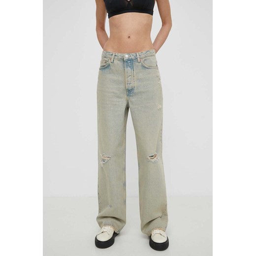 Samsoe Samsoe jeansy damskie high waist ze sklepu PRM w kategorii Jeansy damskie - zdjęcie 170927803