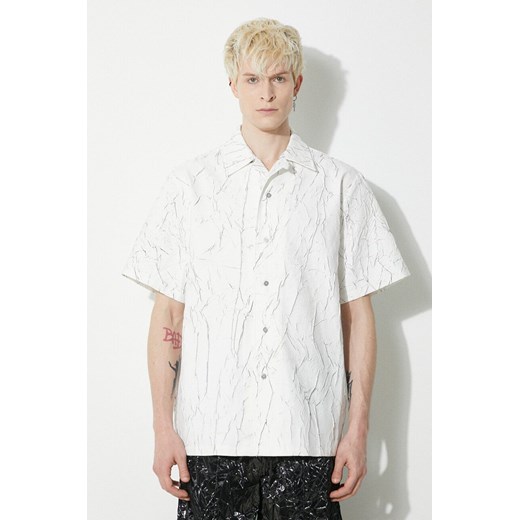 Han Kjøbenhavn koszula męska kolor biały relaxed M-133651 ze sklepu PRM w kategorii Koszule męskie - zdjęcie 170927930