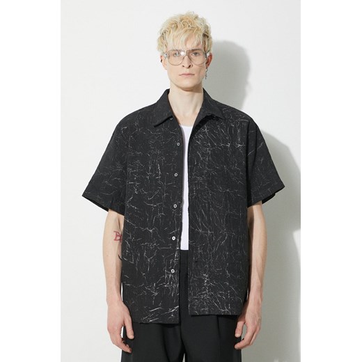 Han Kjøbenhavn koszula męska kolor czarny relaxed M-133651 ze sklepu PRM w kategorii Koszule męskie - zdjęcie 170927932