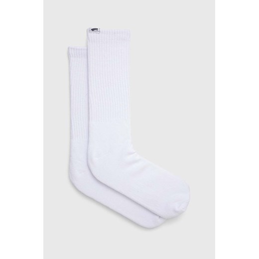 Vans skarpetki Premium Standards Premium Standard Crew Sock LX męskie kolor biały VN000GCRWHT1 ze sklepu PRM w kategorii Skarpetki męskie - zdjęcie 170927994