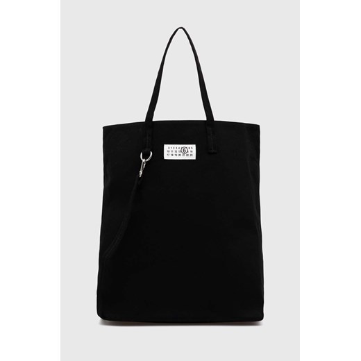 MM6 Maison Margiela torba Canvas Tote Bag kolor czarny SB5WC0011 ze sklepu PRM w kategorii Torby Shopper bag - zdjęcie 170928211