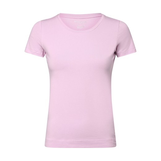 Marie Lund T-shirt damski Kobiety Dżersej różowy jednolity ze sklepu vangraaf w kategorii Bluzki damskie - zdjęcie 170930431
