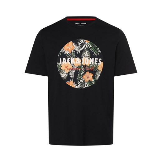Jack & Jones Koszulka męska - JJChill Mężczyźni Bawełna granatowy nadruk ze sklepu vangraaf w kategorii T-shirty męskie - zdjęcie 170930434