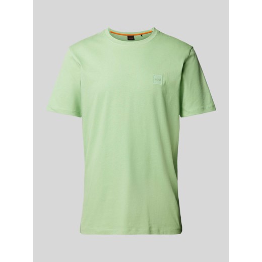 T-shirt z detalem z logo model ‘Tales’ ze sklepu Peek&Cloppenburg  w kategorii T-shirty męskie - zdjęcie 170932120