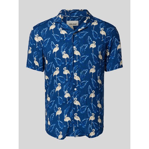 Koszula casualowa o kroju regular fit z nadrukiem z motywem ze sklepu Peek&Cloppenburg  w kategorii Koszule męskie - zdjęcie 170932160
