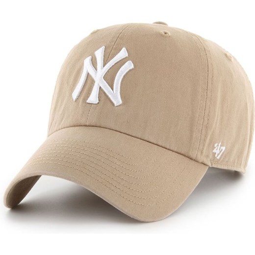Czapka z daszkiem New York Yankees Clean Up No Loop 47 Brand 47 Brand One Size okazja SPORT-SHOP.pl