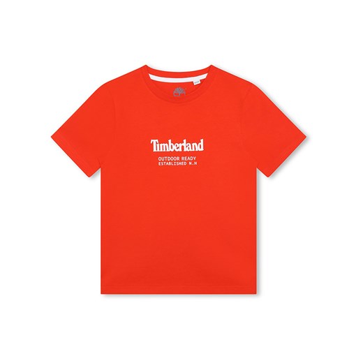 Timberland Koszulka w kolorze czerwonym ze sklepu Limango Polska w kategorii T-shirty chłopięce - zdjęcie 170935233