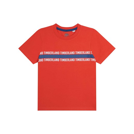 Timberland Koszulka w kolorze czerwonym Timberland 140 okazyjna cena Limango Polska